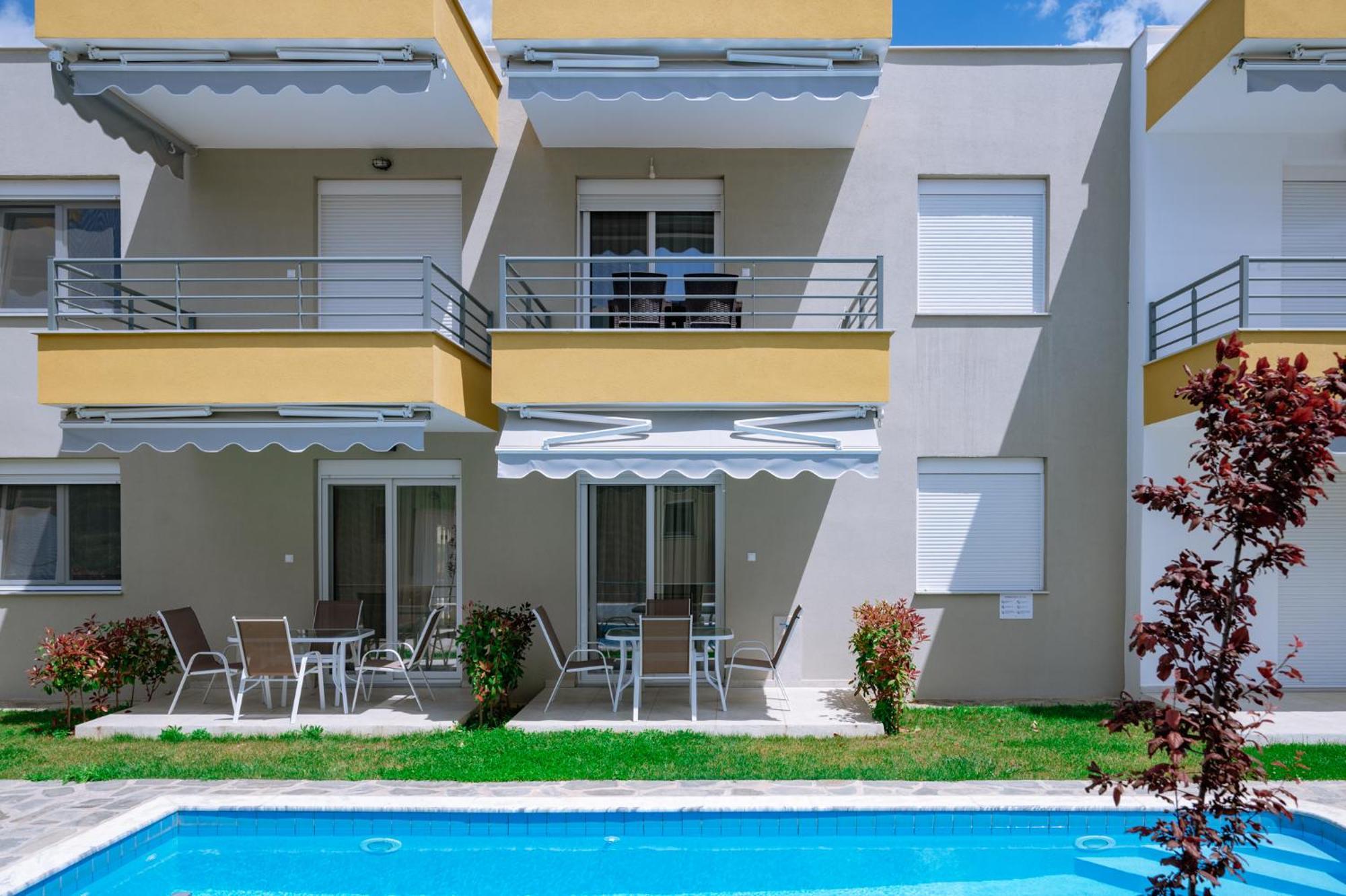 Apartamento Danai & Palm Residential Complexes Ofrínion Exterior foto
